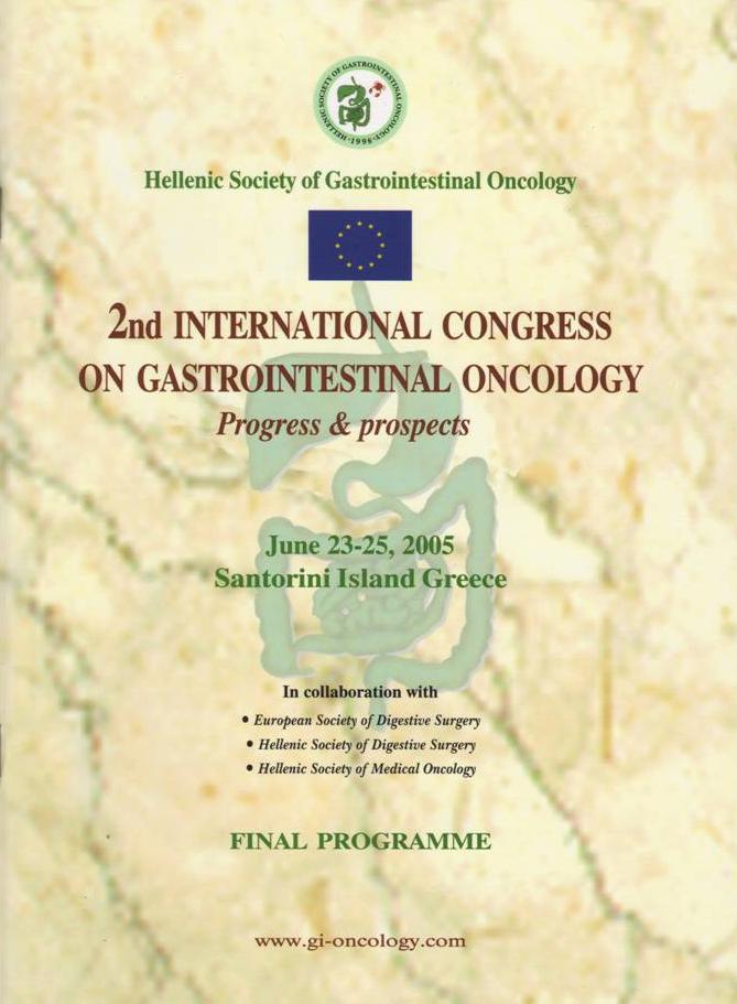 2nd International Congress on Gastrointestinal Oncology, 2005
